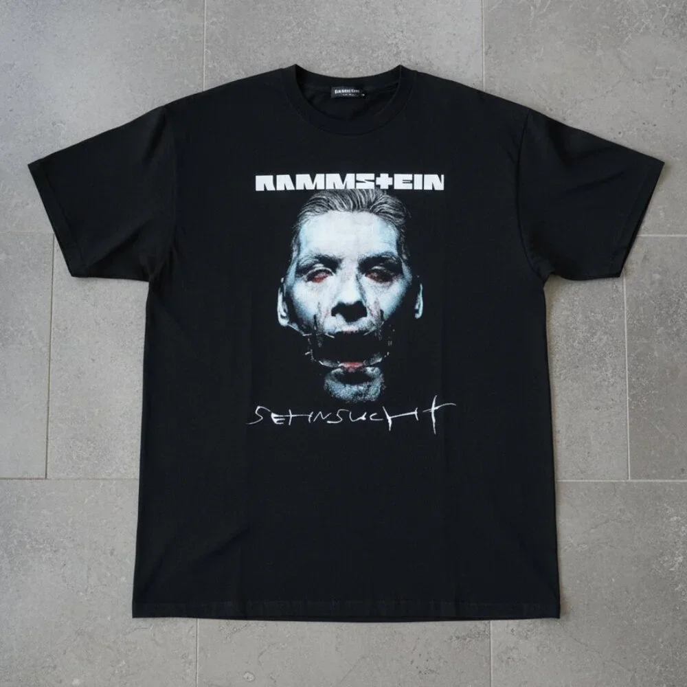 Rammstein Sehnsucht Graphic T-Shirt | Industrial Metal Band Tee | Vintage Style - Picture 1 of 3